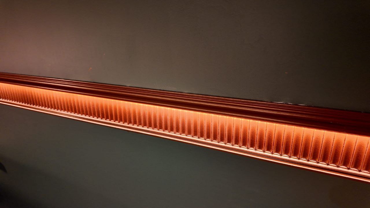 Dado Rail Fluted/Ribbed Decoration Tape Dado Rail Fluted/Ribbed Decoration Tape